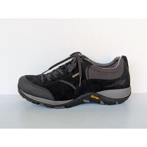 Dansko Vibram Size 39 US 8.5 Waterproof Womens Black Hiking Walking Shoe Sneaker